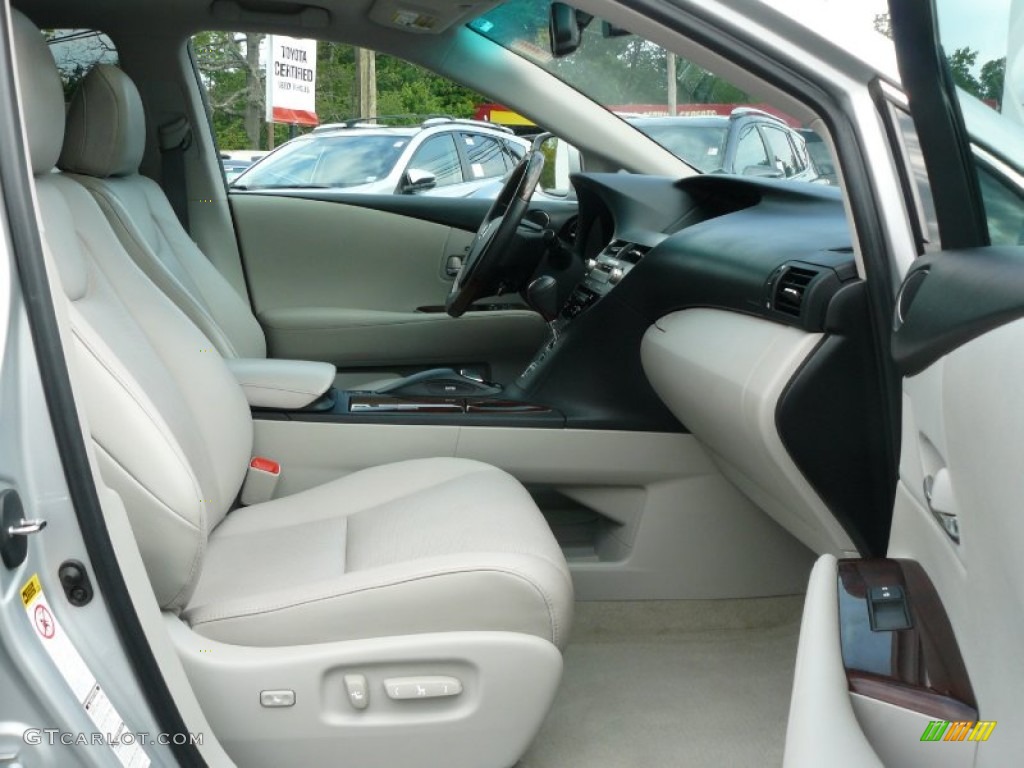 2010 RX 350 AWD - Tungsten Silver Pearl / Black/Brown Walnut photo #23