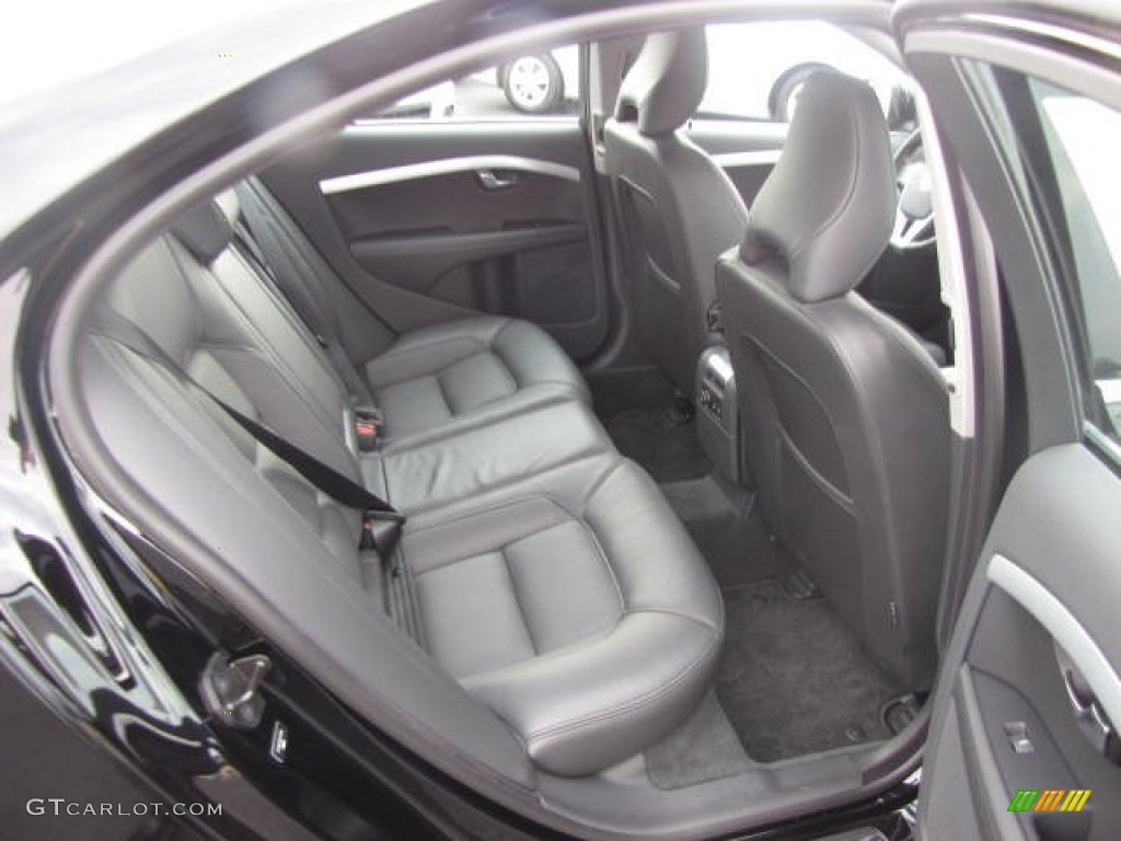 2013 S80 T6 AWD - Black Stone / Off Black/Anthracite photo #22