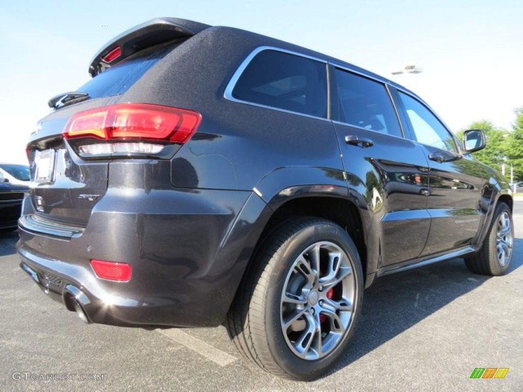 2014 Grand Cherokee SRT 4x4 - Maximum Steel Metallic / SRT Morocco Black photo #3