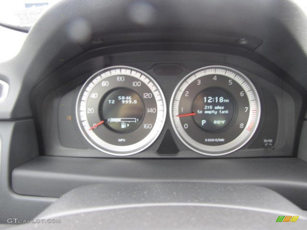 2013 S80 T6 AWD - Black Stone / Off Black/Anthracite photo #38