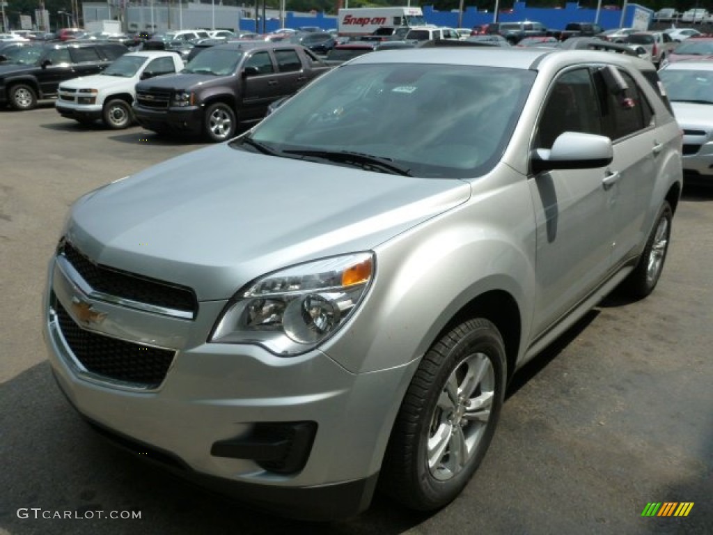 Silver Ice Metallic 2014 Chevrolet Equinox LT AWD Exterior Photo #85004435