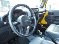 2009 Detonator Yellow Jeep Wrangler X 4x4  photo #6