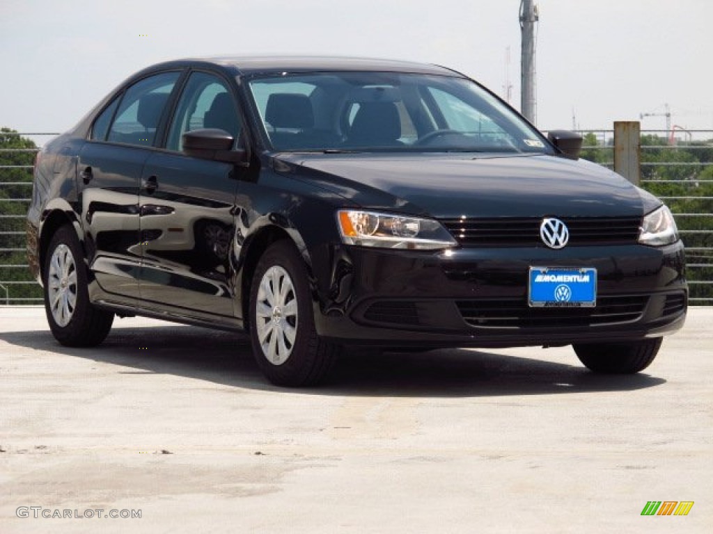 2014 Jetta S Sedan - Black / Titan Black photo #1