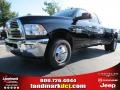 Black 2013 Ram 3500 Big Horn Crew Cab 4x4 Dually