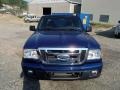 Vista Blue Metallic - Ranger XLT SuperCab 4x4 Photo No. 2