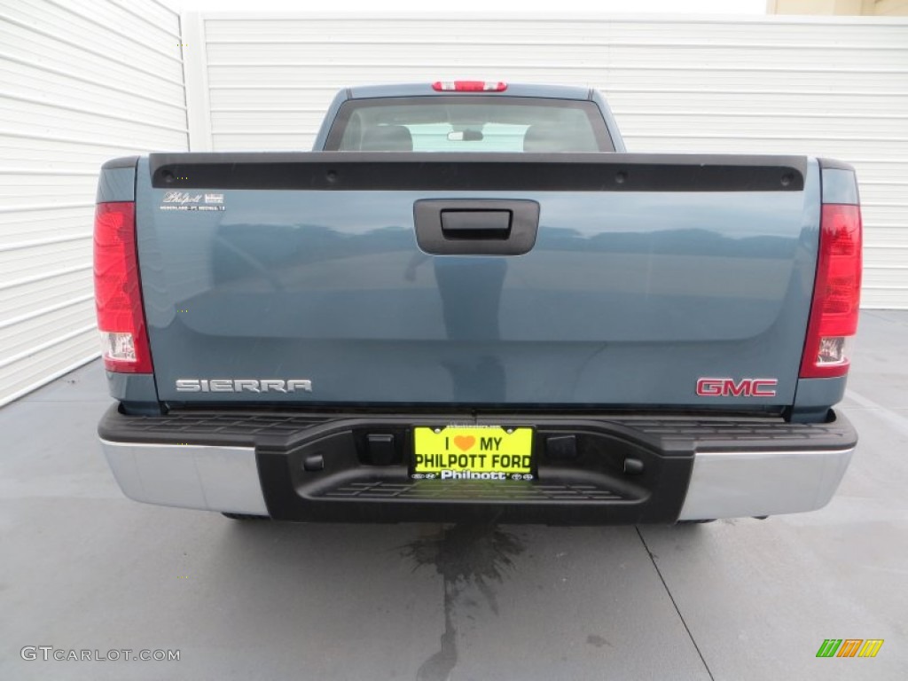 2010 Sierra 1500 Regular Cab - Stealth Gray Metallic / Dark Titanium photo #5