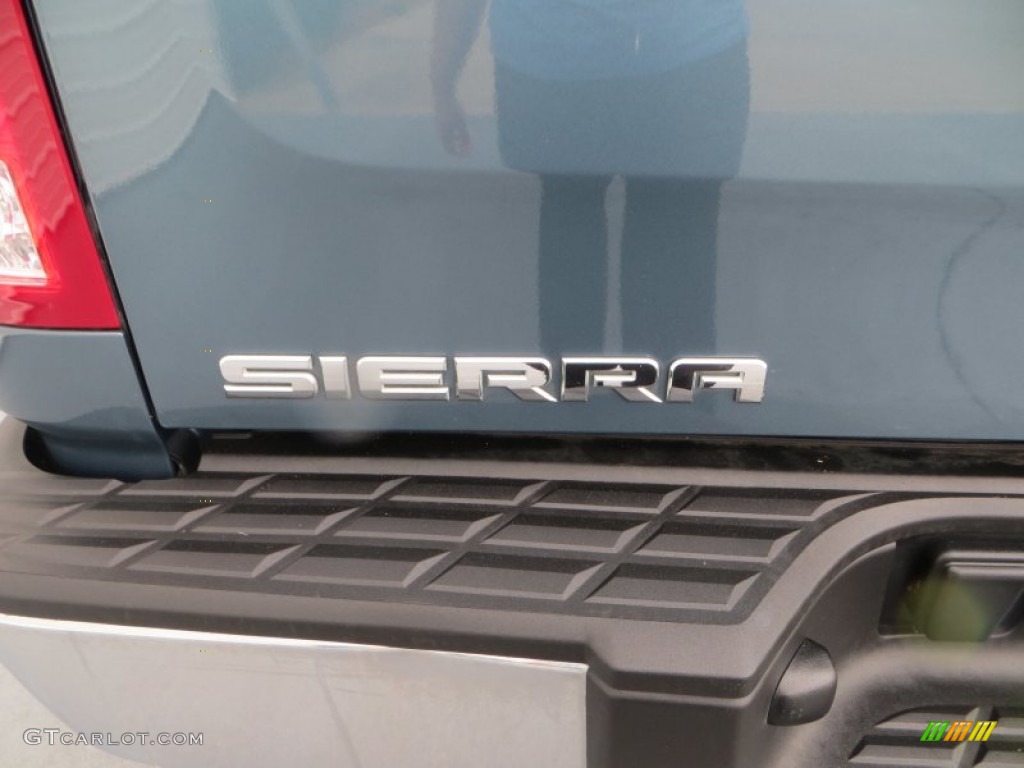 2010 Sierra 1500 Regular Cab - Stealth Gray Metallic / Dark Titanium photo #6