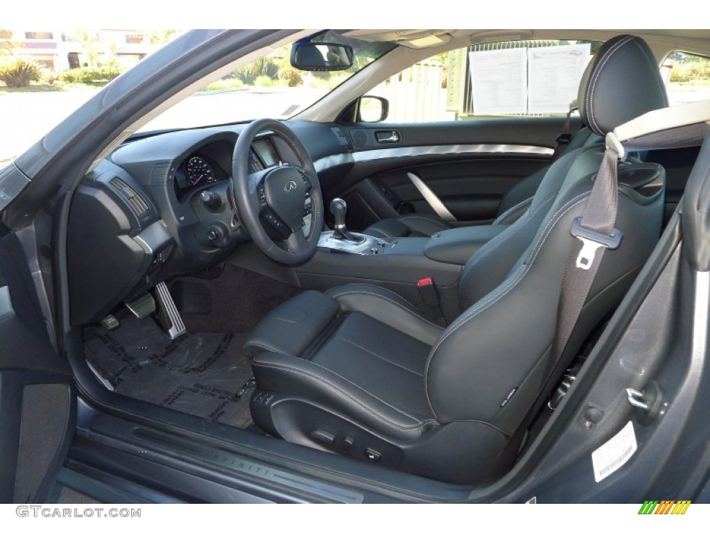 Graphite Interior 2013 Infiniti G 37 Journey Coupe Photo #85007708