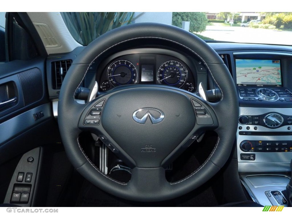 2013 Infiniti G 37 Journey Coupe Steering Wheel Photos