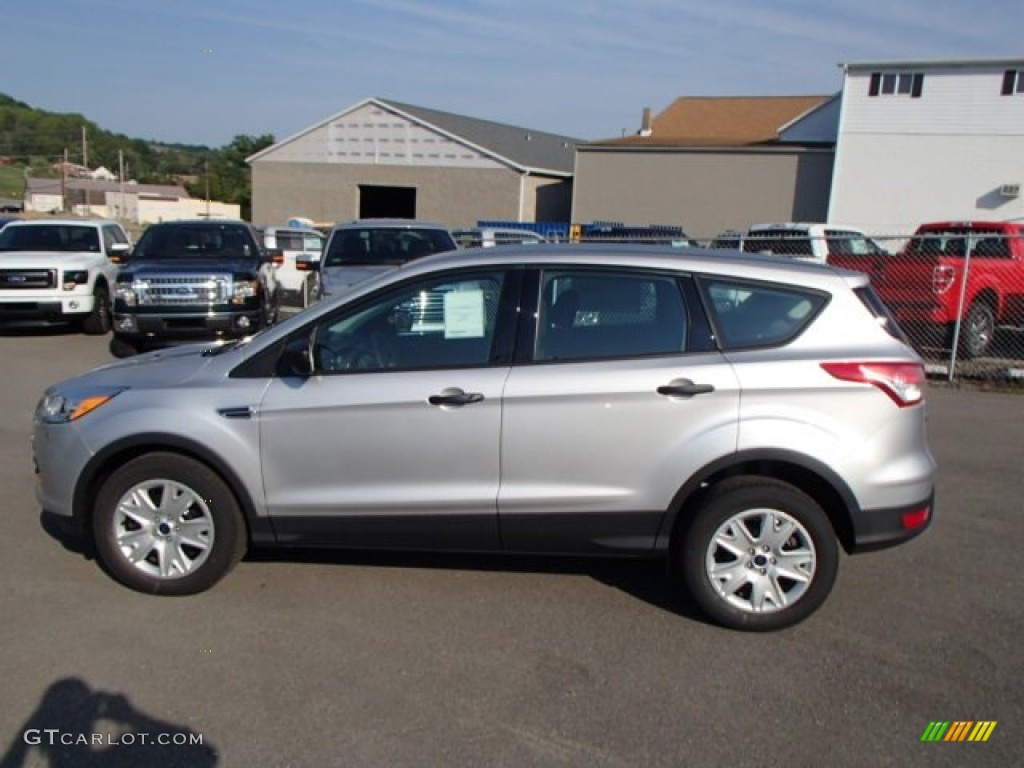 2014 Escape S - Ingot Silver / Charcoal Black photo #8