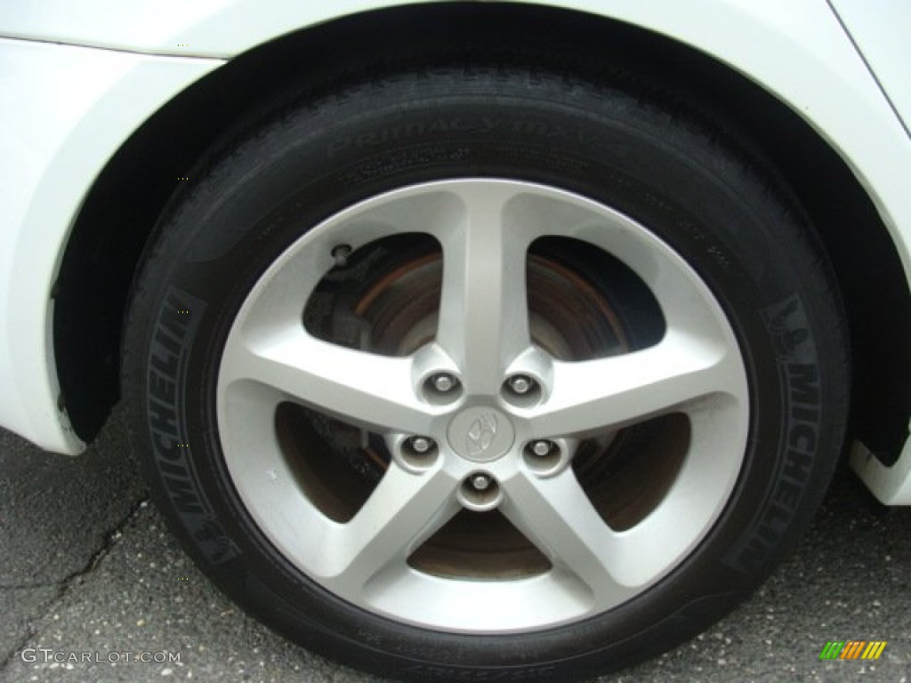 2007 Sonata SE V6 - Arctic White / Beige photo #27