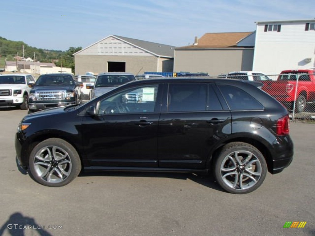 2013 Edge Sport AWD - Tuxedo Black Metallic / Charcoal Black/Liquid Silver Smoke Metallic photo #8