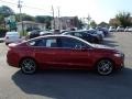2014 Ruby Red Ford Fusion Titanium  photo #4