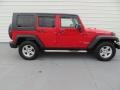 Flame Red - Wrangler Unlimited Rubicon 4x4 Photo No. 3