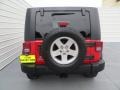 Flame Red - Wrangler Unlimited Rubicon 4x4 Photo No. 5
