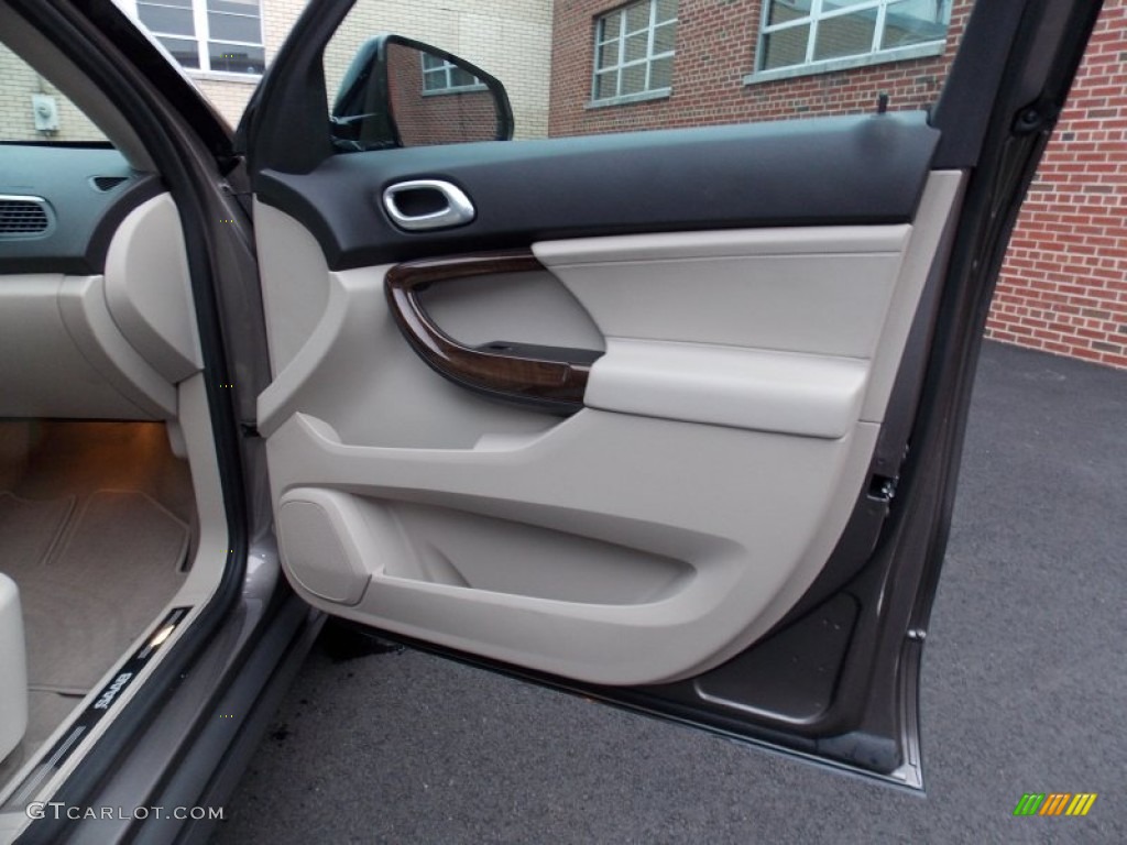 2011 Saab 9-4X 3.0i XWD Parchment Door Panel Photo #85010465