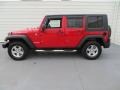 Flame Red - Wrangler Unlimited Rubicon 4x4 Photo No. 6