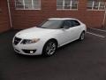 Arctic White 2011 Saab 9-5 Turbo4 Premium Sedan