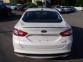 2013 White Platinum Metallic Tri-coat Ford Fusion Hybrid SE  photo #6