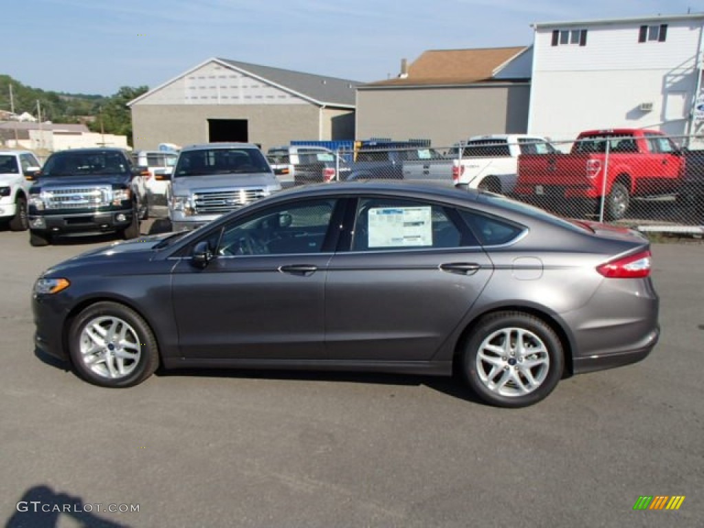 2013 Fusion SE - Sterling Gray Metallic / Charcoal Black photo #8