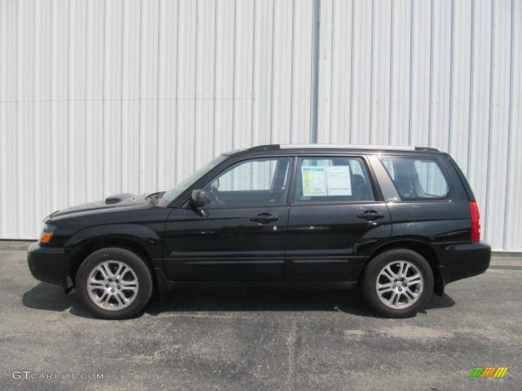 2004 Forester 2.5 XT - Java Black Pearl / Black photo #2