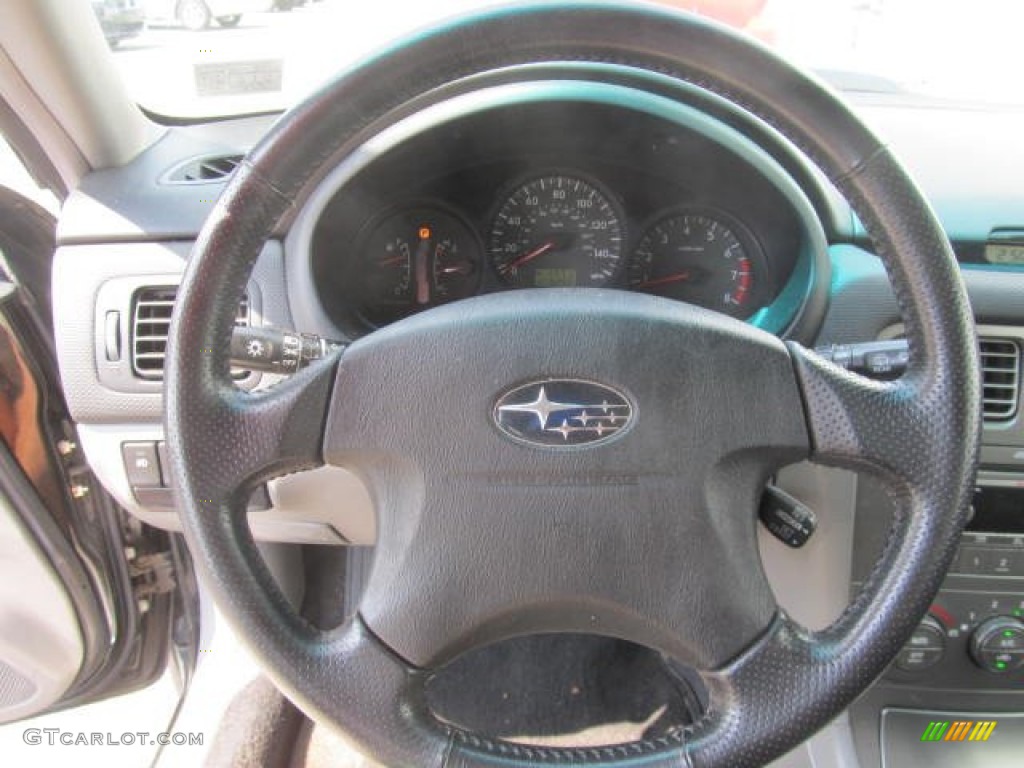 2004 Forester 2.5 XT - Java Black Pearl / Black photo #14