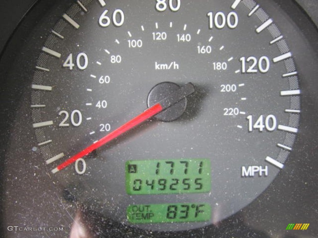 2004 Forester 2.5 XT - Java Black Pearl / Black photo #20