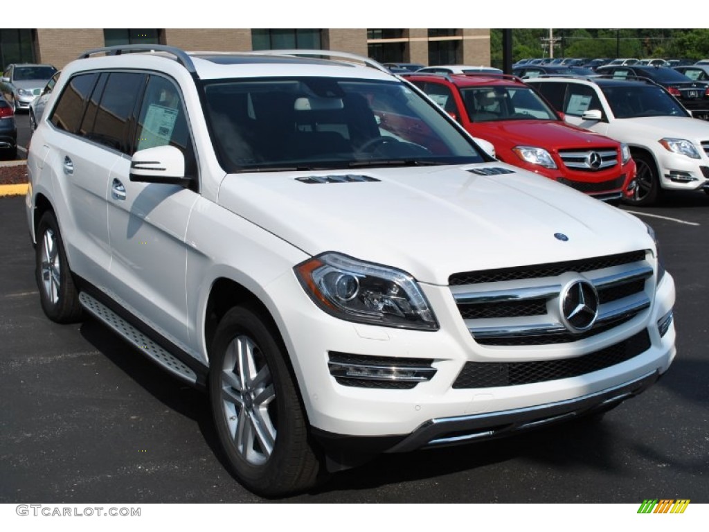 2014 GL 450 4Matic - Polar White / Black photo #1