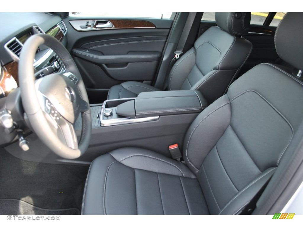 Black Interior 2014 Mercedes-Benz ML 350 4Matic Photo #85012682