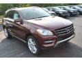 2014 Cinnabar Red Metallic Mercedes-Benz ML 350 4Matic  photo #1