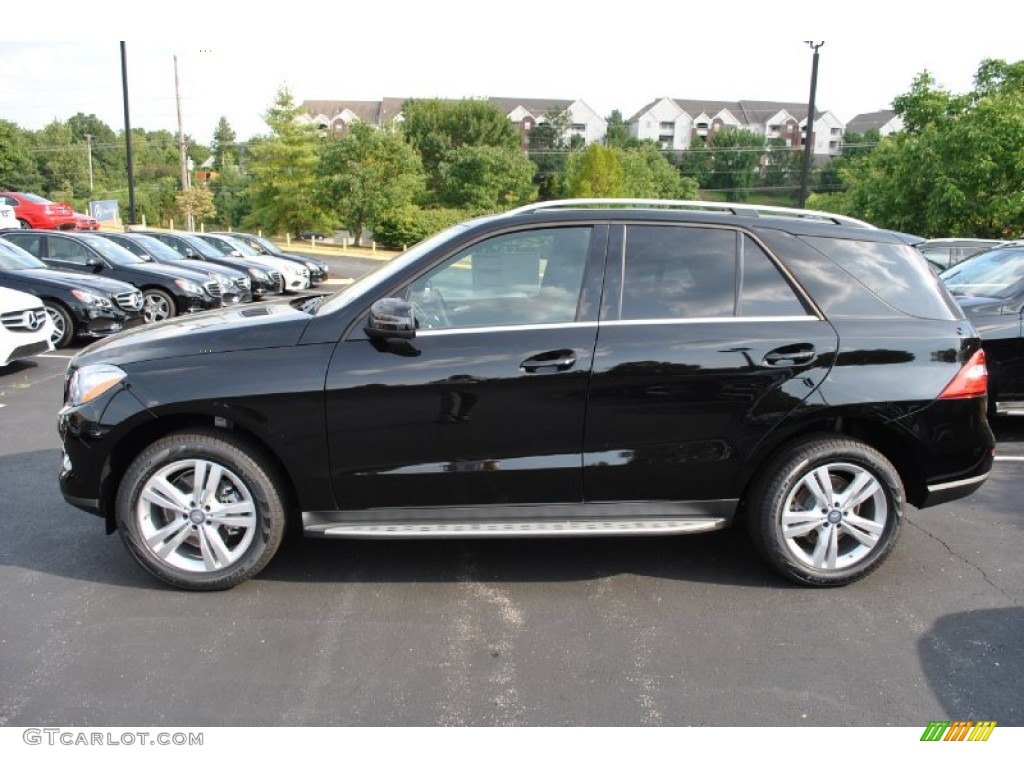 Black 2014 Mercedes-Benz ML 350 4Matic Exterior Photo #85013798