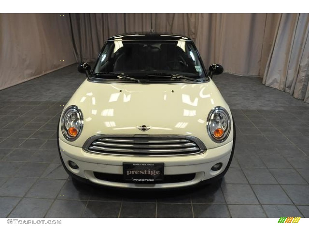 2010 Cooper Hardtop - Pepper White / Grey/Carbon Black photo #3