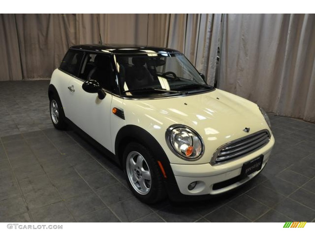 2010 Cooper Hardtop - Pepper White / Grey/Carbon Black photo #4