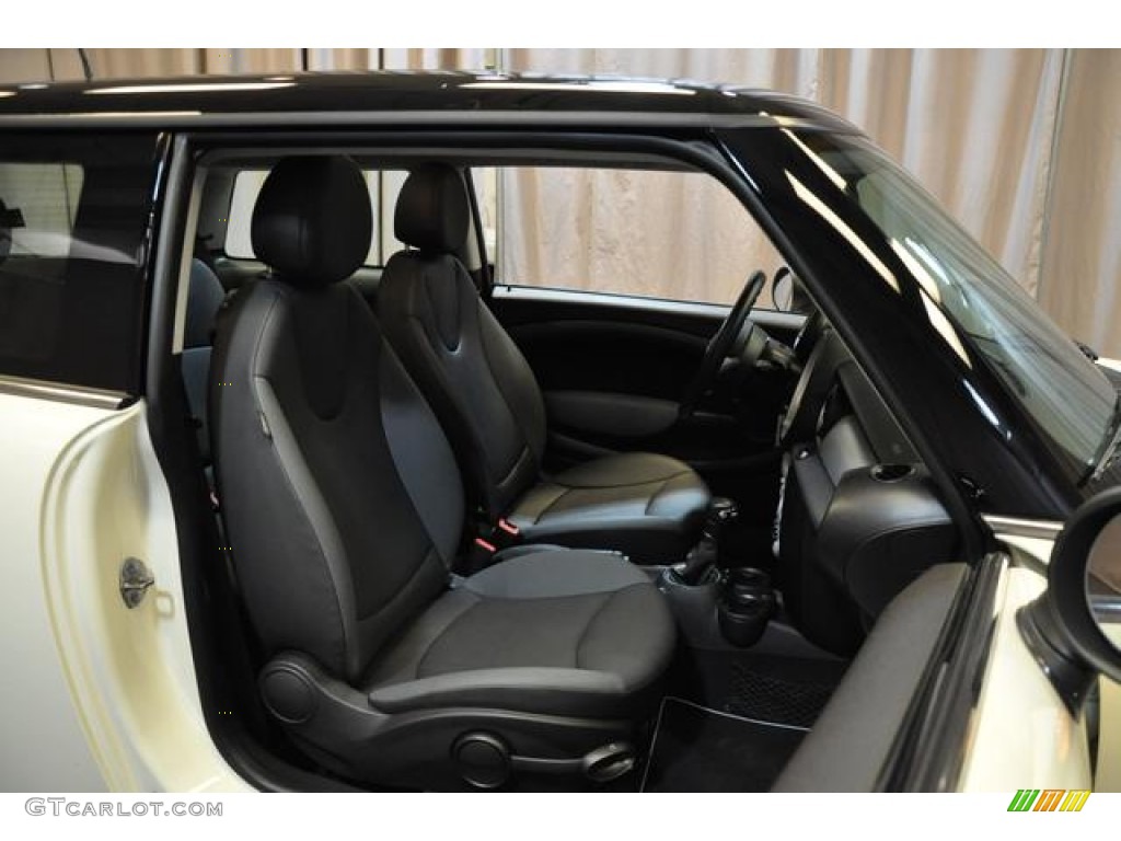 2010 Cooper Hardtop - Pepper White / Grey/Carbon Black photo #7