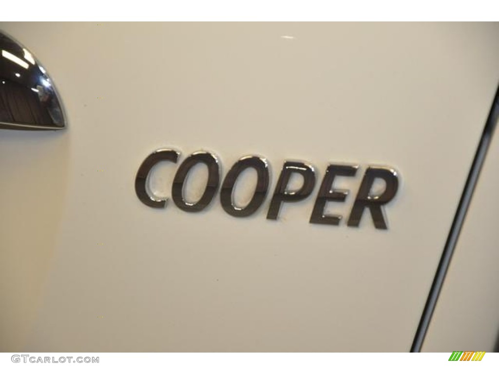 2010 Cooper Hardtop - Pepper White / Grey/Carbon Black photo #15