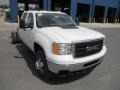 2014 Summit White GMC Sierra 3500HD Crew Cab 4x4 Dually Chassis  photo #2