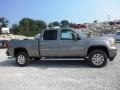 Steel Gray Metallic 2014 GMC Sierra 3500HD Denali Crew Cab 4x4 Exterior