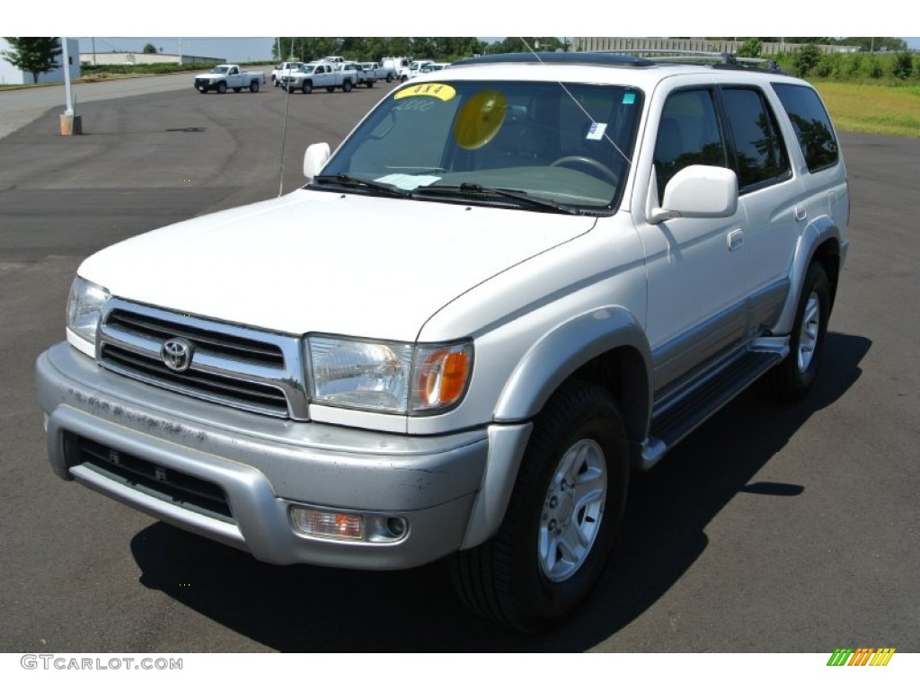 2000 4Runner Limited 4x4 - Natural White / Oak photo #2