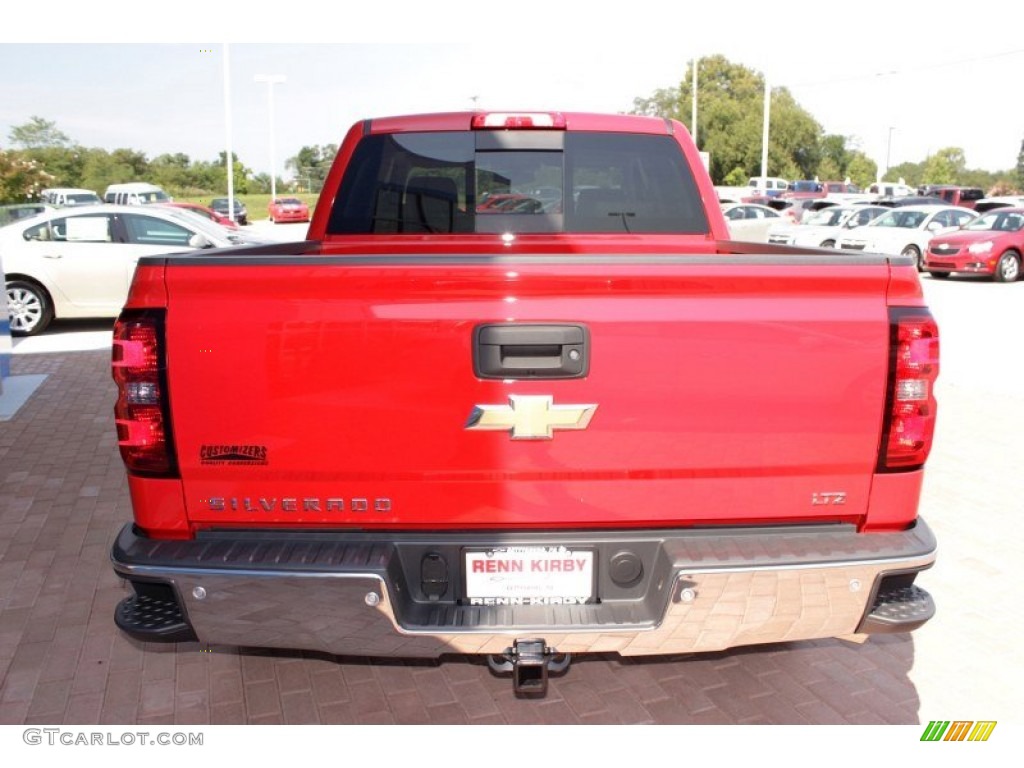 2014 Silverado 1500 LTZ Z71 Crew Cab 4x4 - Victory Red / Jet Black photo #14