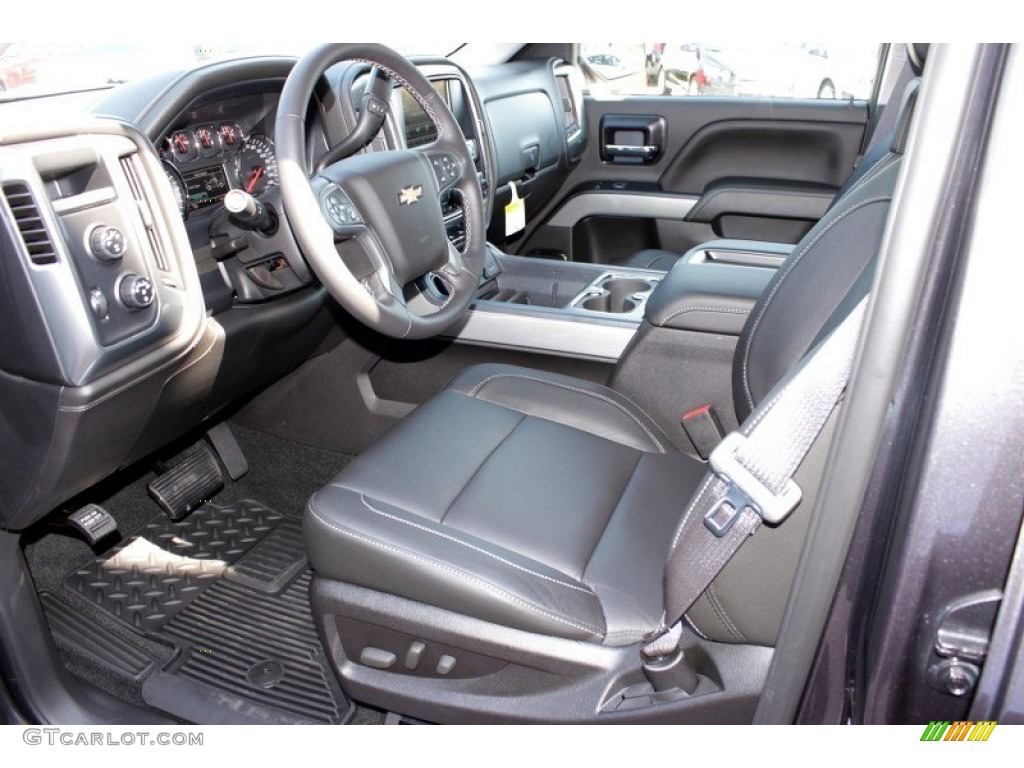 2014 Silverado 1500 LTZ Z71 Crew Cab 4x4 - Tungsten Metallic / Jet Black photo #18