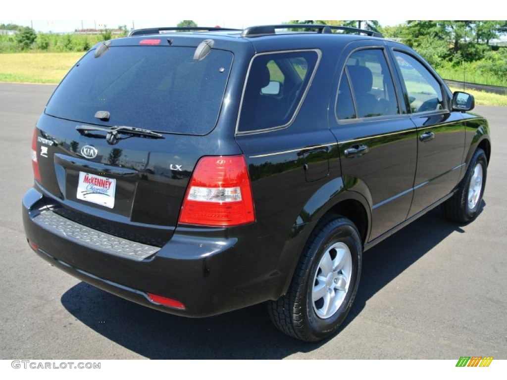 2009 Sorento LX - Ebony Black / Beige photo #5