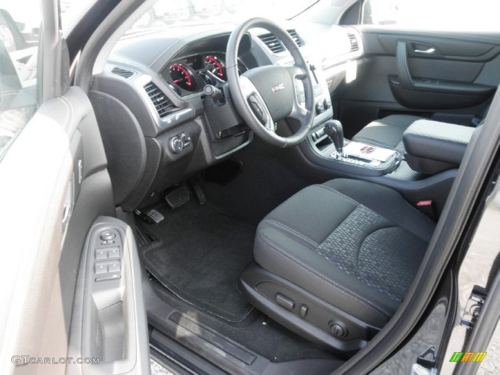 Ebony Interior 2014 GMC Acadia SLE Photo #85017435