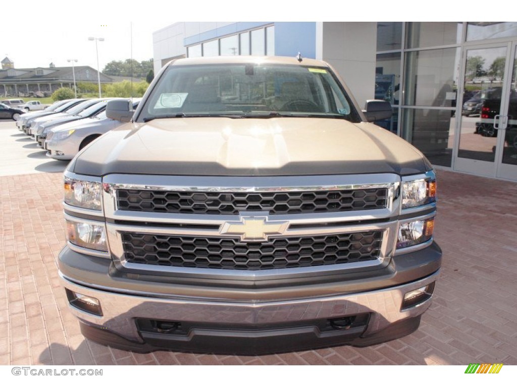 2014 Silverado 1500 LT Crew Cab 4x4 - Brownstone Metallic / Jet Black/Dark Ash photo #15