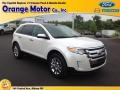 2011 White Suede Ford Edge SEL AWD  photo #1