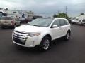 2011 White Suede Ford Edge SEL AWD  photo #3