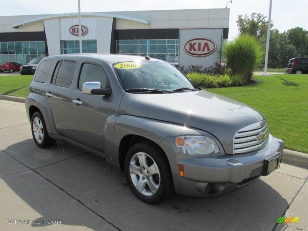 2007 HHR LT - Dark Silver Metallic / Ebony Black photo #1