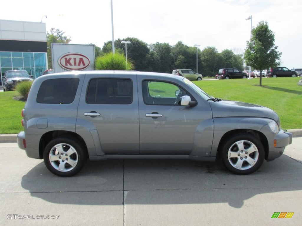 2007 HHR LT - Dark Silver Metallic / Ebony Black photo #2