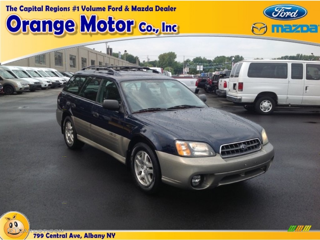 Mystic Blue Pearl Subaru Outback