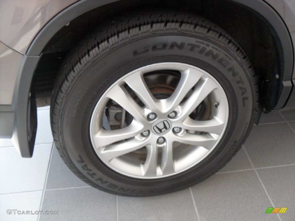 2011 CR-V EX 4WD - Urban Titanium Metallic / Black photo #23