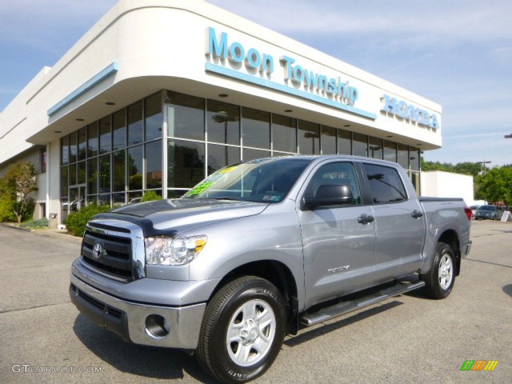 2012 Tundra CrewMax 4x4 - Silver Sky Metallic / Graphite photo #1